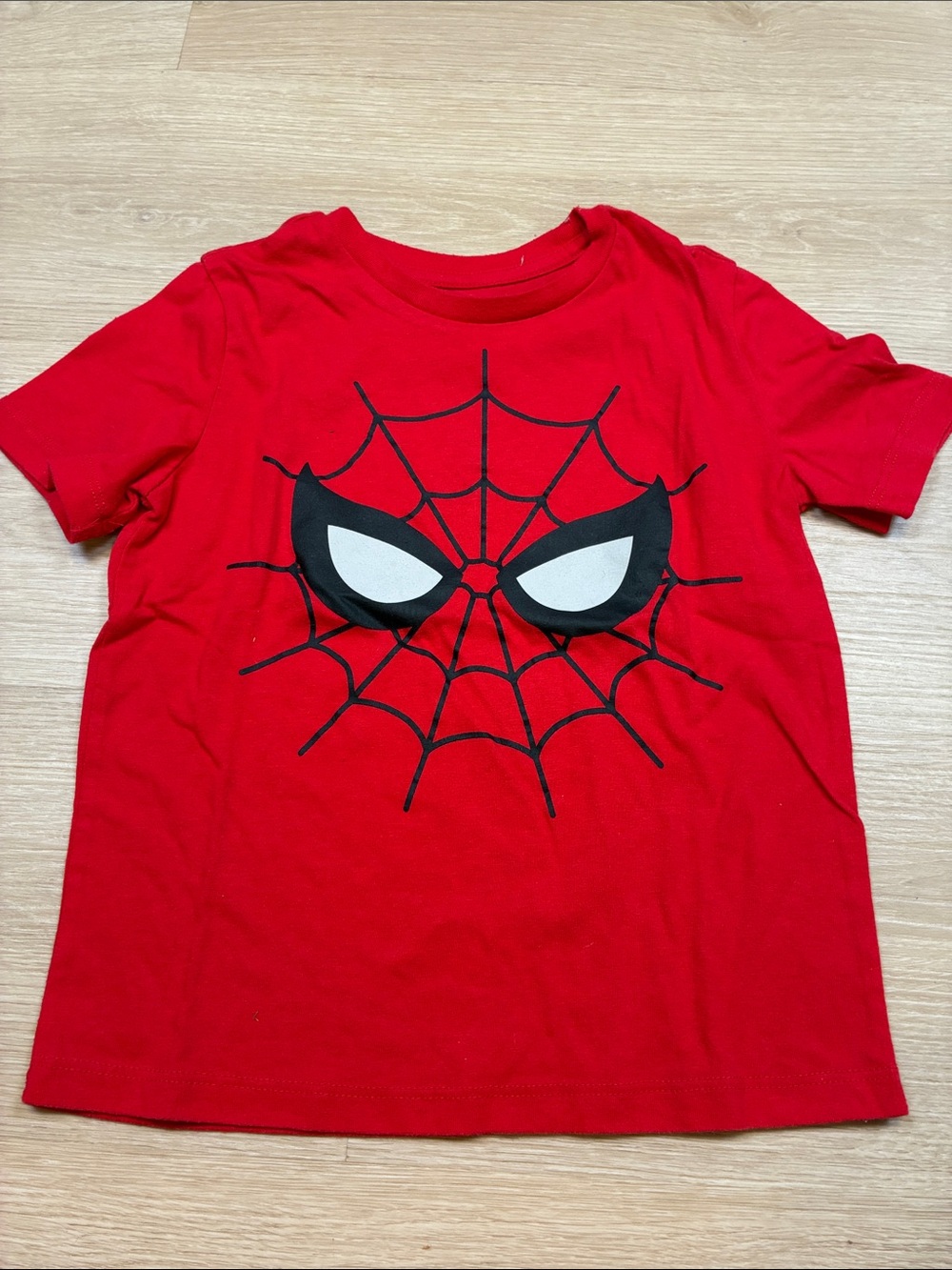 Marvel Red Spider-Man Web Graphic Kids Tee